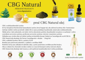 CBG Natural kapky 10ml