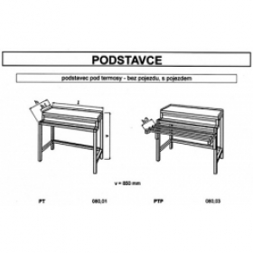 Podstavce pod termosy PT