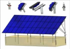 Konstrukce solárních panelů 3-řadá