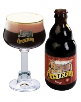 Belgické pivo Kasteel rouge