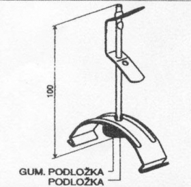 Pružinový závěs - oblouk