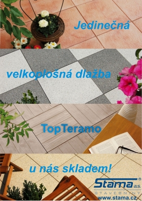 Exkluzivní dlažba TopTeramo ve Stamě!