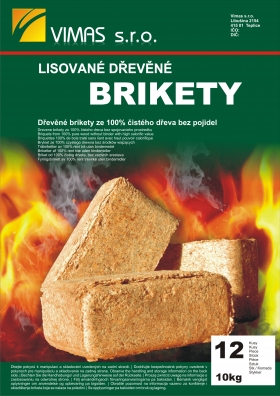 Vimas, s.r.o. - dřevěné brikety, pelety, topivo pro elektrárny a teplárny