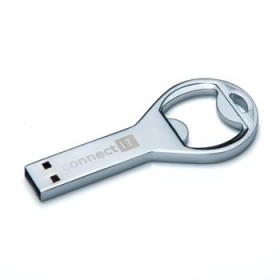 Connect IT flashdisk 4GB USB 2.0 bottle opener