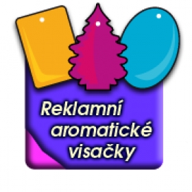 Reklamní aromatické visačky