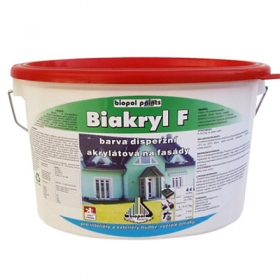 Barva na fasády BIAKRYL F 0100 bílý, 5 kg